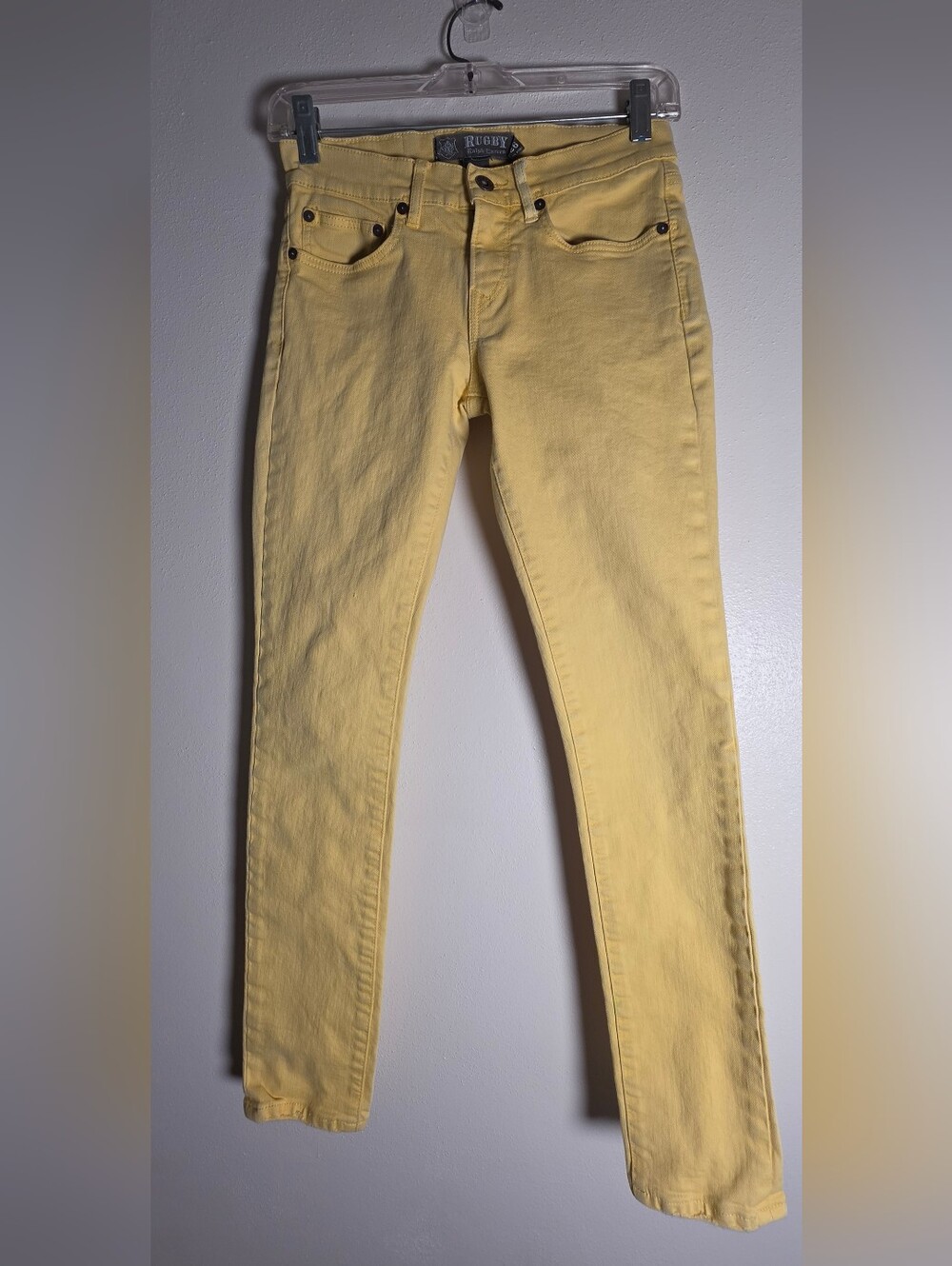 Rugby Ralph Lauren Women's Yellow Skinny Jeans